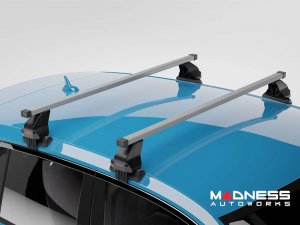 Alfa Romeo Tonale Roof Rack Cross Bars - for models w/o factory roof rails - Silver Alfa Romeo Tonale Roof Rack Cross Bars - for models w/o factory roof rails - Silver